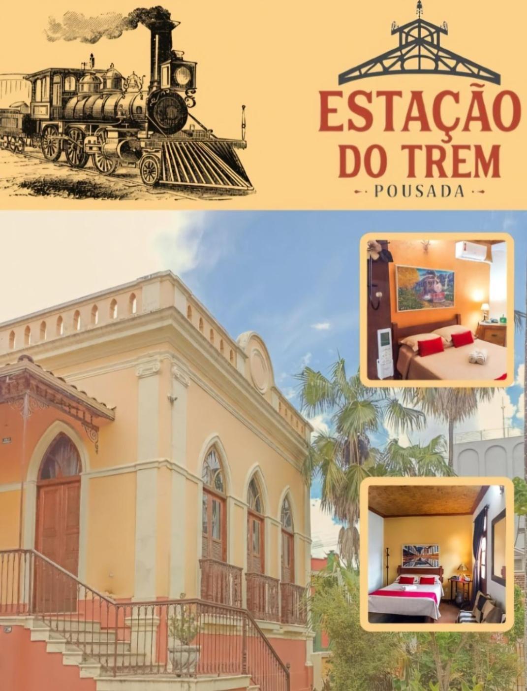 Pousada Estacao Do Trem เซาโจเอา เดล เฮย์ ภายนอก รูปภาพ